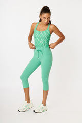 Sicily capri legging 18" fern