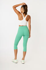 Sicily capri legging 18" fern