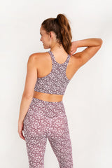 Sophia high neck bra cherry ditsy