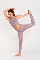 Sophia high neck bra cherry ditsy