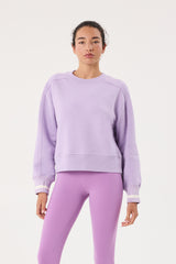 Sylvie "pilates people are my people" sweatshirts lilac