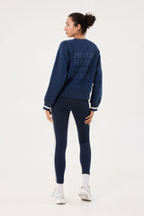 Sylvie "pilates people are my people" sweatshirts navy