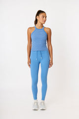 thea bra tank ocean blue stripes
