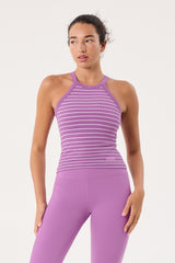 Thea bra tank lilac stripes