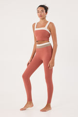 Torie bra top desert coral