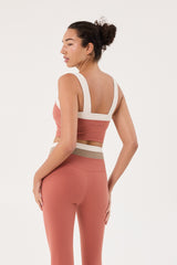 Torie bra top desert coral