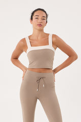 Torie bra top taupe