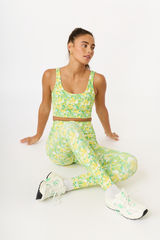 Cream Yoga - Venesa bustier bra daylily