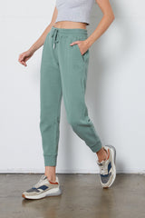 Kylie high-rise french terry jogger 28"