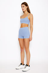 Lynn seamless thermal shorts ocean blue