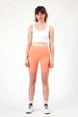 Cream Yoga - Drew biker shorts papaya
