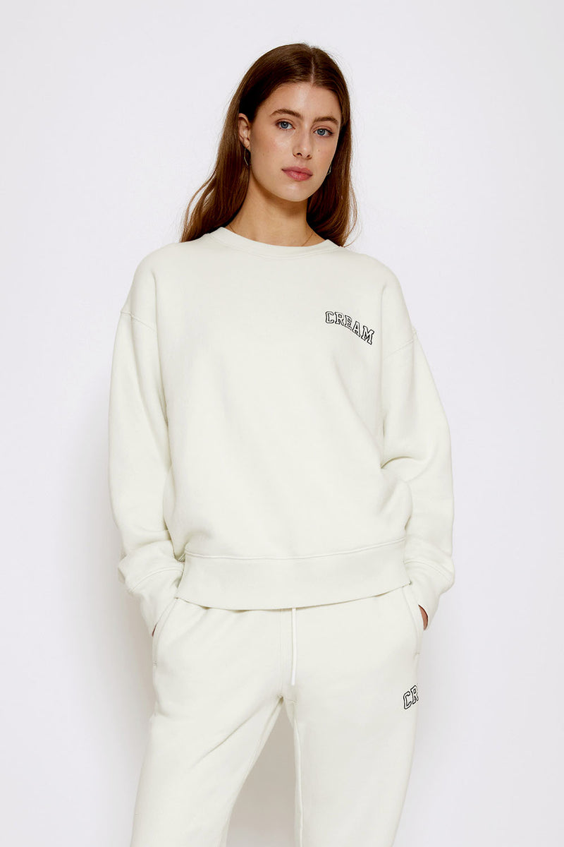 Dakota cream sweatshirt coconut