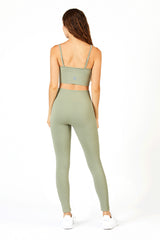 Haylee seamless legging faded olive